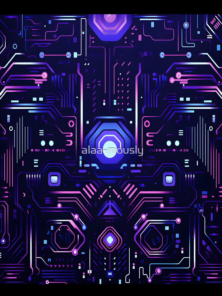 Circuit Board Dreams- luxury by alaa-mously