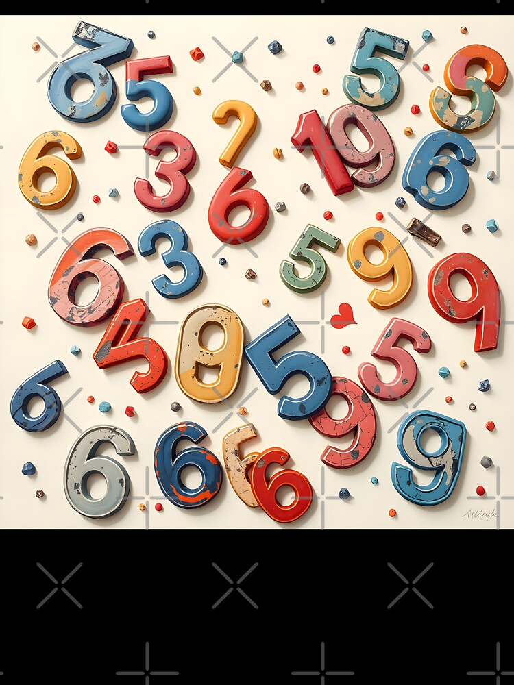 Numbers 2 by HebaRK Studio
