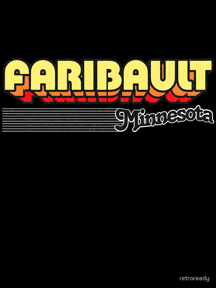 Faribault, Minnesota | Retro Stripes by retroready