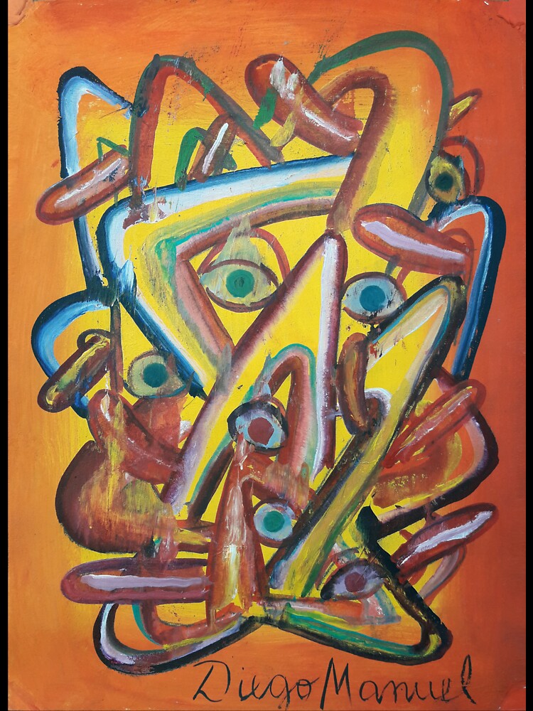 Shapes, eyes and tongues by Diego Manuel Rodriguez