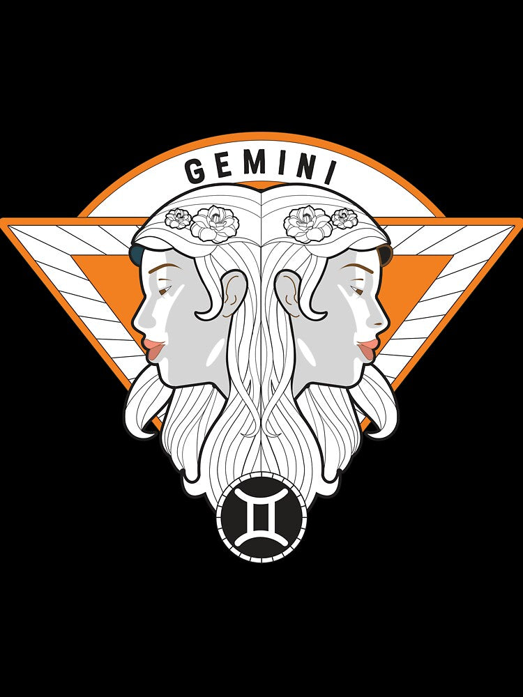 GEMINI The Twins Zodiac Starsign by Carina Parry Studios