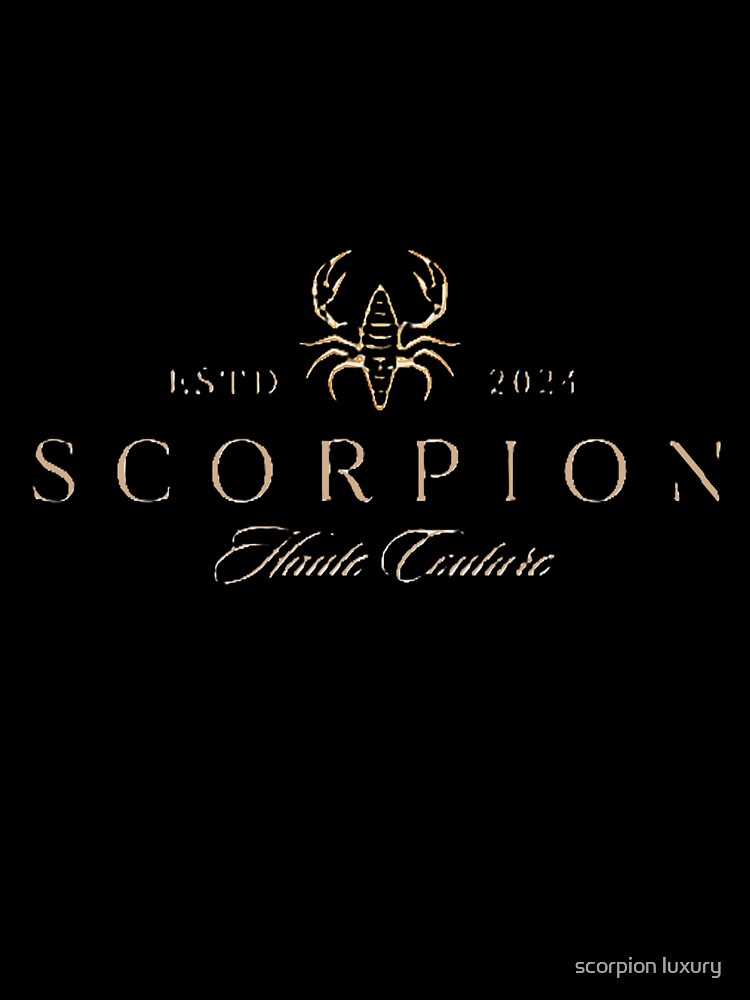 scorpion Haute Couture - Black Gold luxury Designe by scorpion luxury
