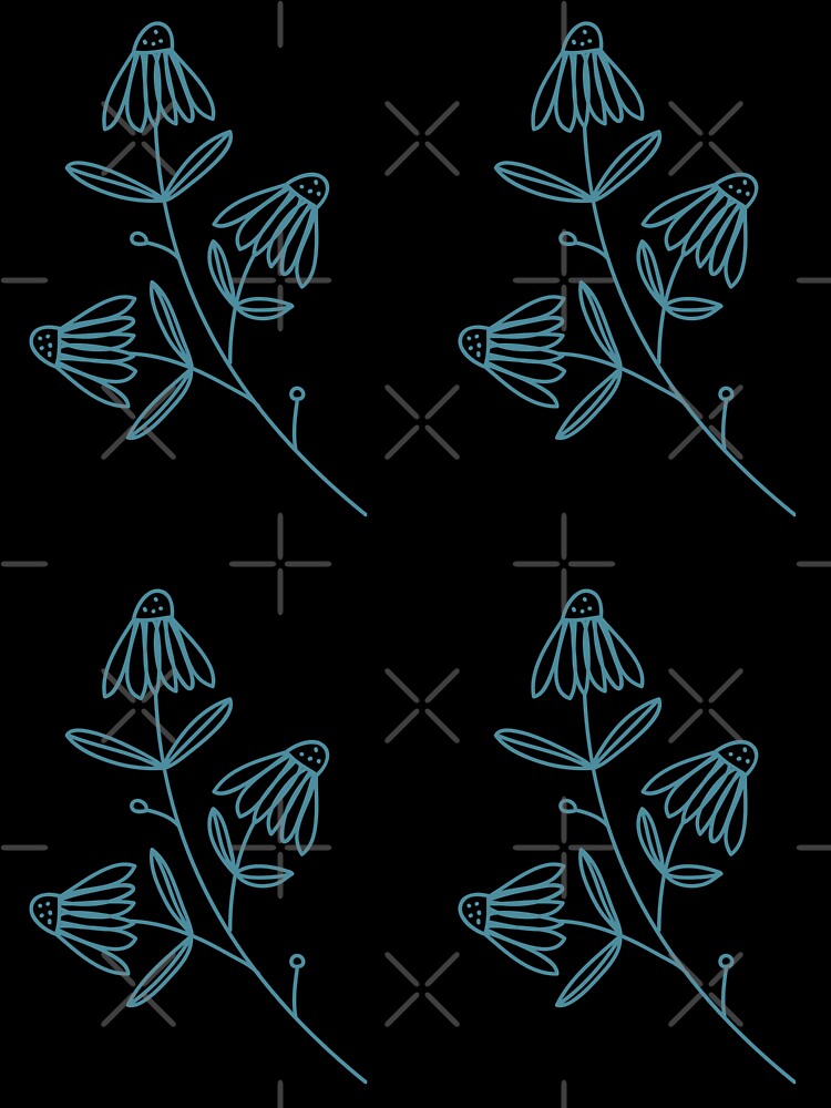 minimalist floral pattern by Autumn--Leaves