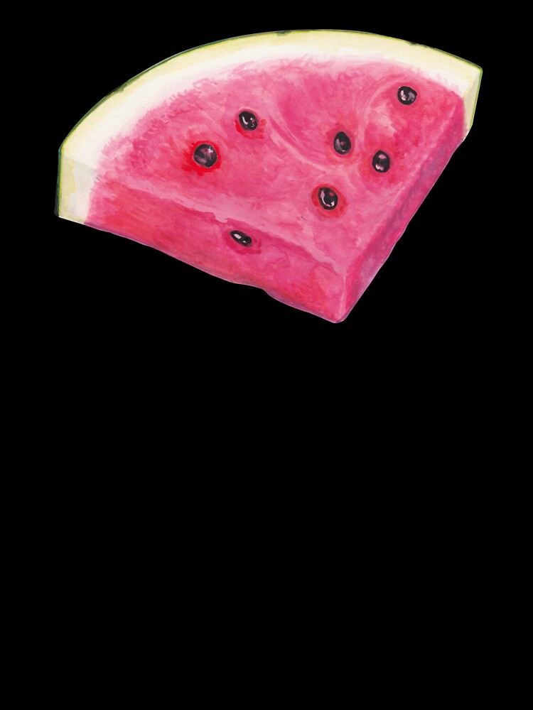 Watermelon Slice Pattern - White by Kelly  Gilleran