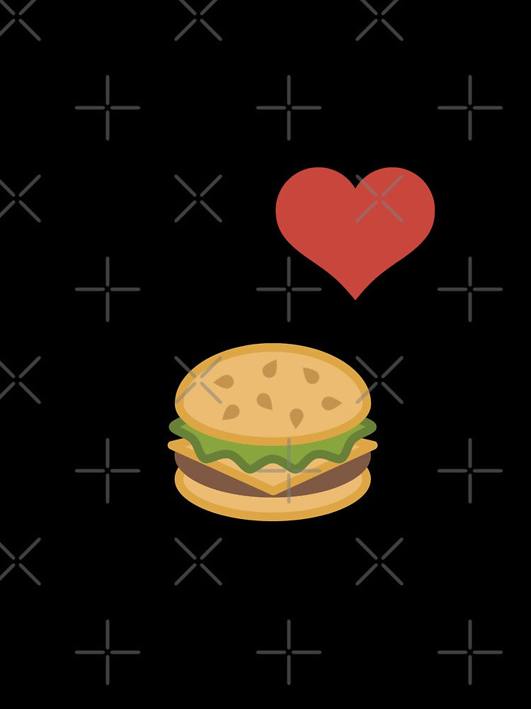 I Love Burgers by  Any Mood Designs