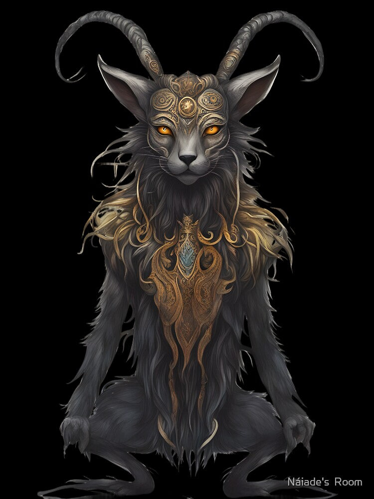 Celtic Pooka (Humanoid Goat Cat Form) by Náiade's  Room