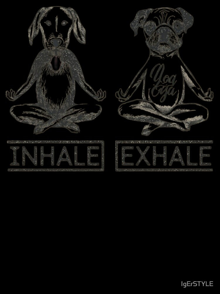 Yoga, Puppy yoga, yoga puppy, relax, puppy, dog by IgErSTYLE