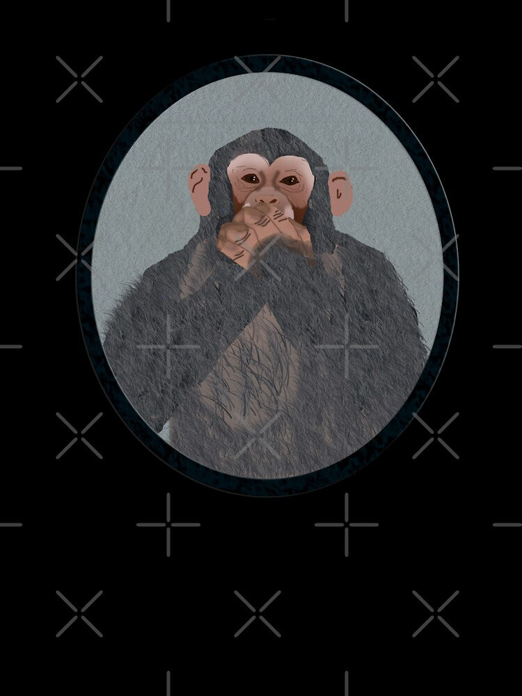 Oversharing Chimpanzee by Amy Hadden