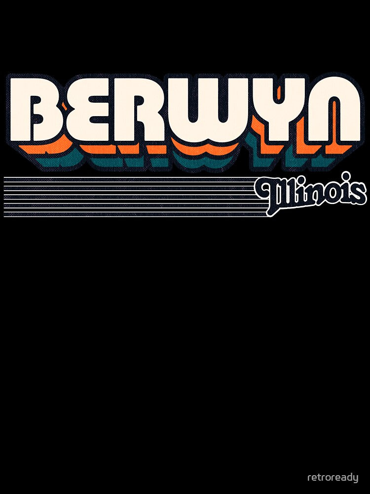 Berwyn, Illinois | Retro Stripes by retroready