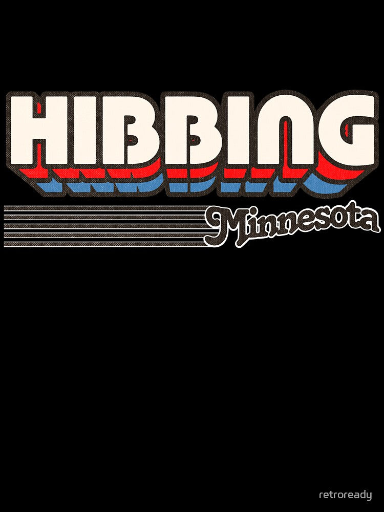 Hibbing, Minnesota | Retro Stripes by retroready