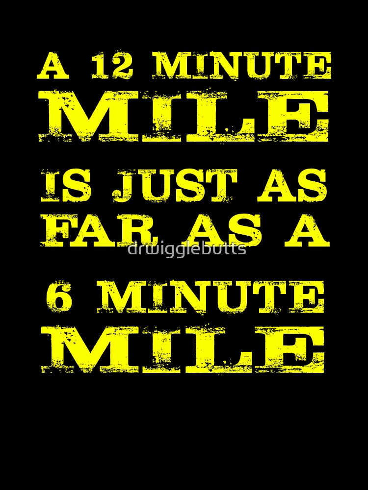 12 minute mile yellow by drwigglebutts