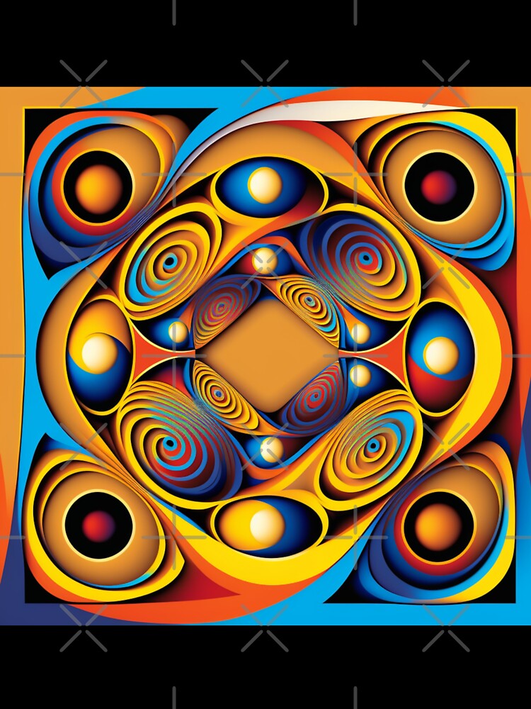 Colorful Geometric Shapes by DreamPrint Collective