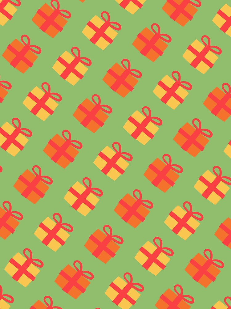 Colorful Christmas Gift Pattern by 2teesme
