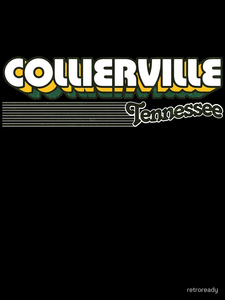 Collierville, Tennessee | Retro Stripes by retroready
