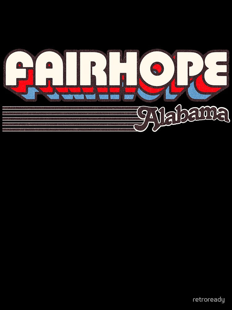 Fairhope, Alabama | Retro Stripes by retroready