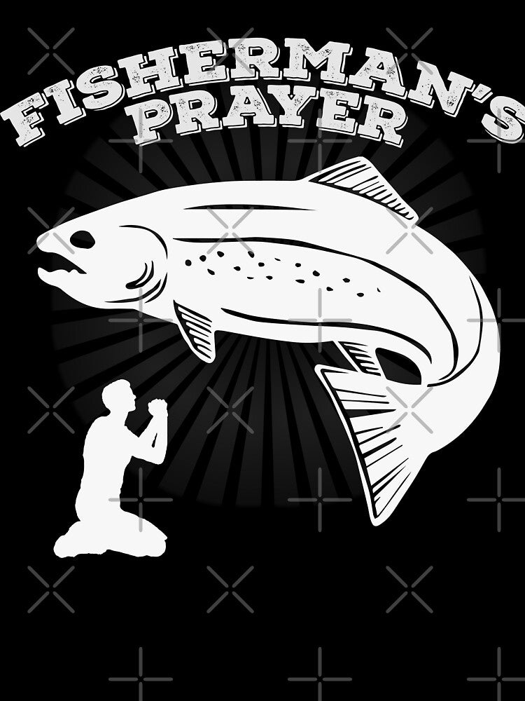 Fisherman Fishing Prayer by URBANBOX