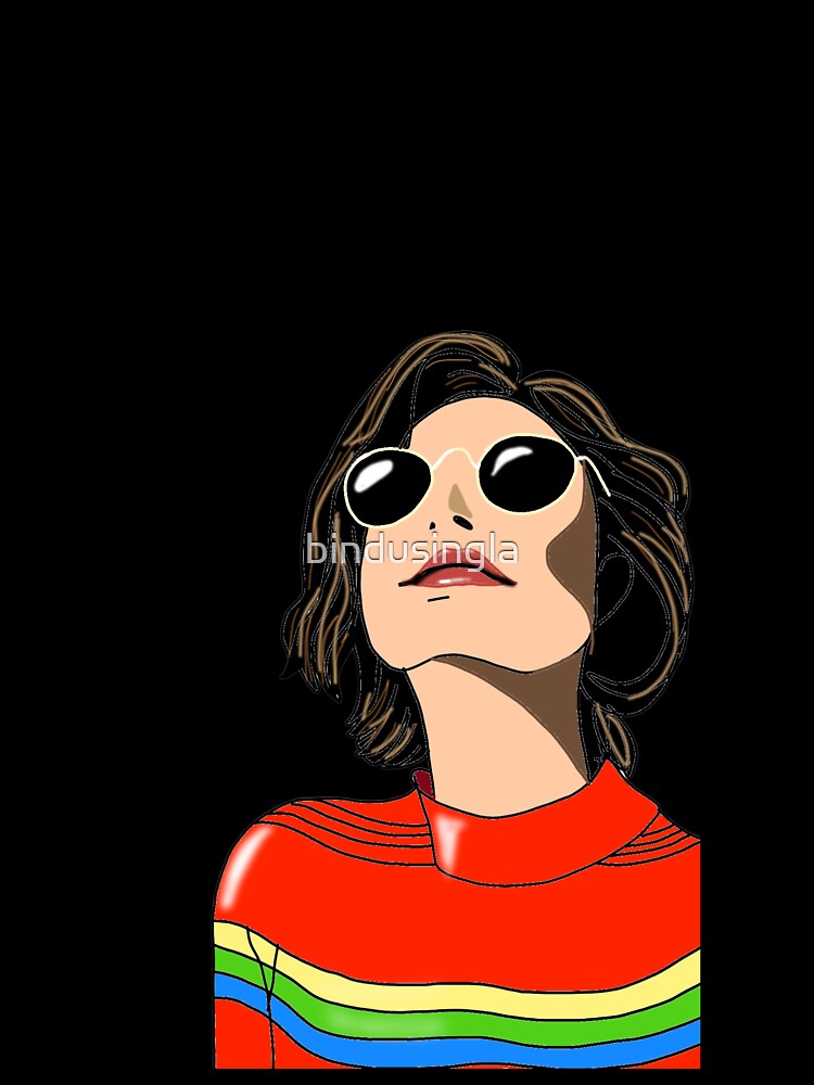 woman portrait with sunglasses by bindusingla