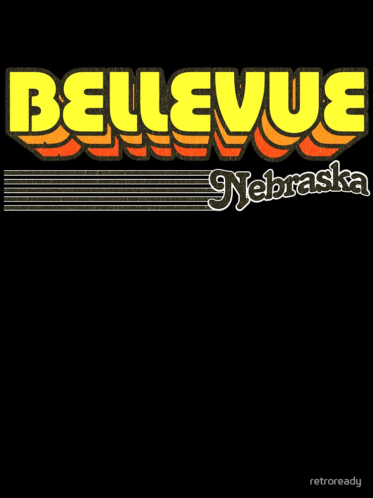 Bellevue, Nebraska | Retro Stripes by retroready