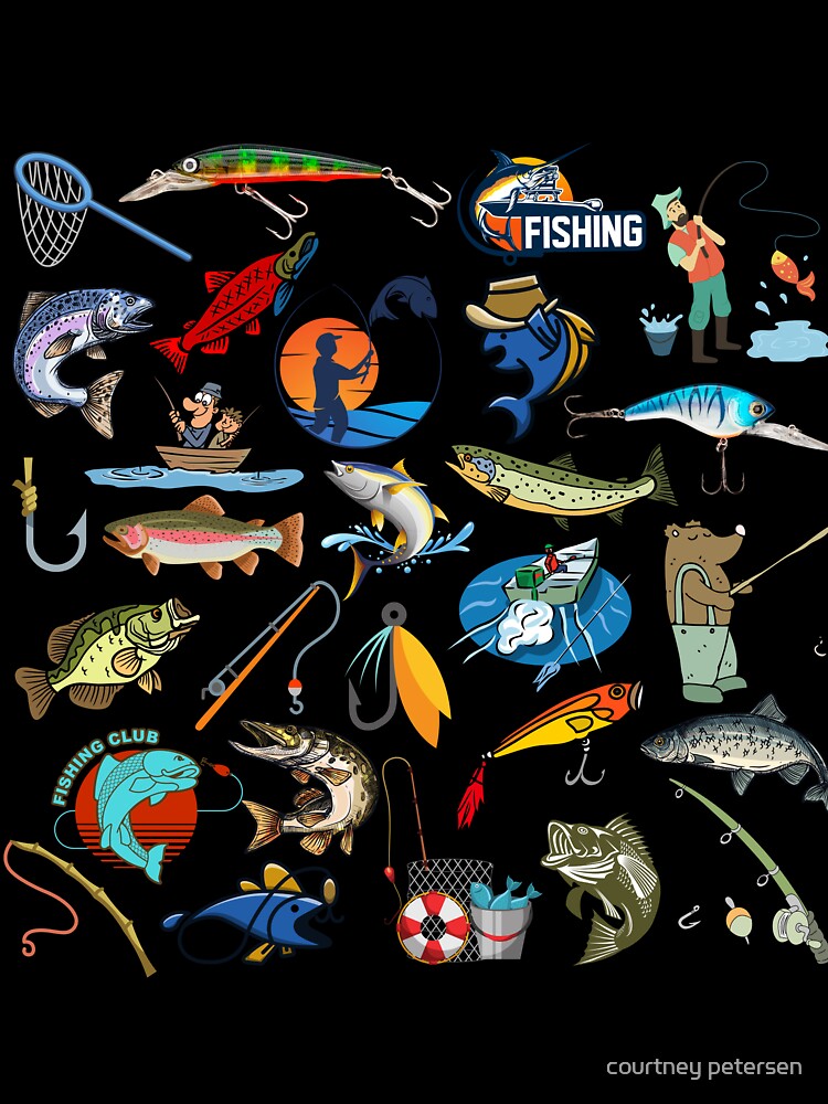 Fishing lover prints by courtney petersen