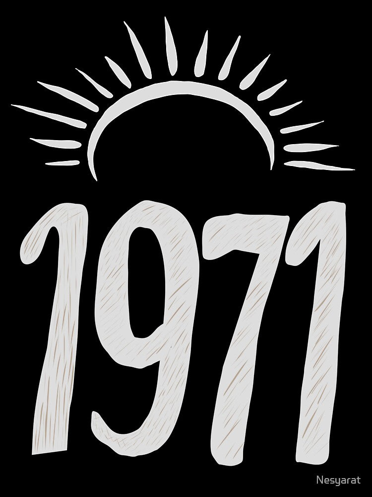 1971 T Shirt . by Nesyarat