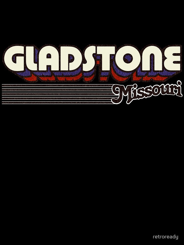 Gladstone, Missouri | Retro Stripes by retroready