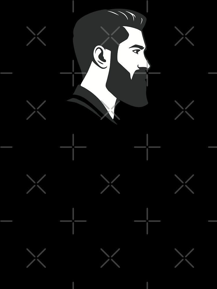Man with a beard by Kru-arty