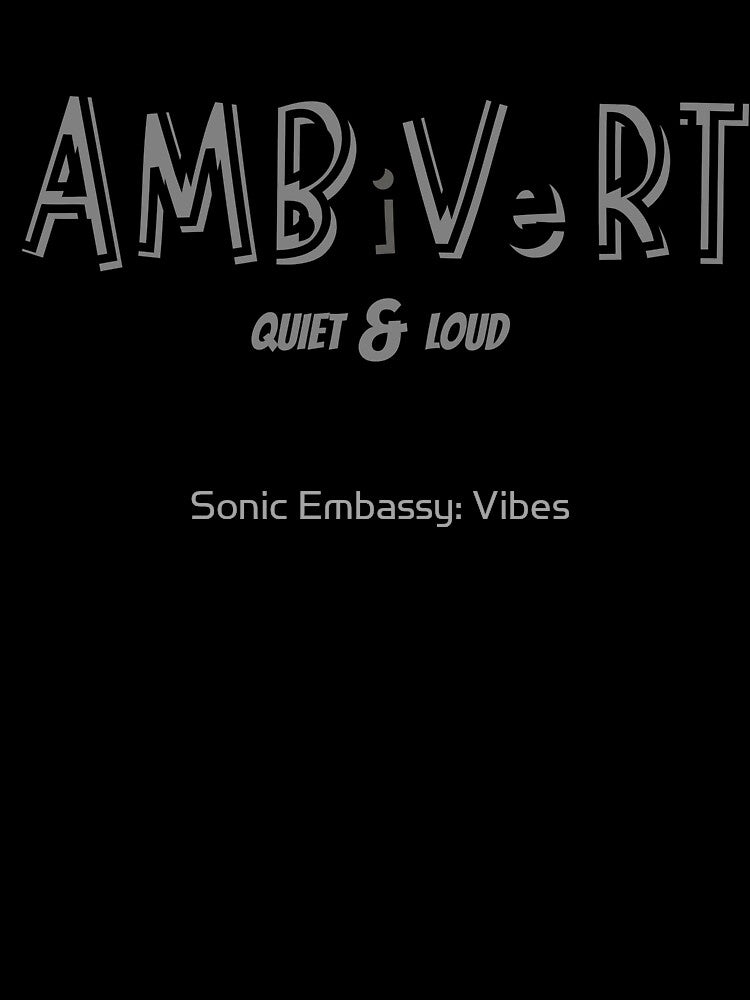 Ambivert the introvert and extrovert hero by Sonic Embassy: Vibes