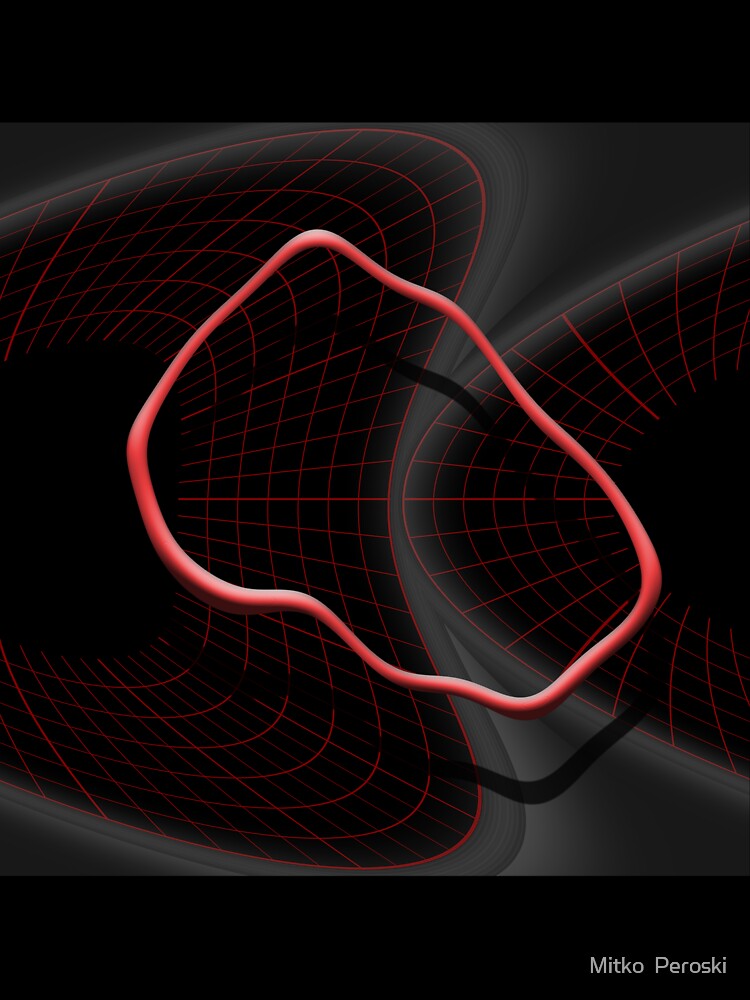 liquid - red-circle -clocks by Mitko  Peroski