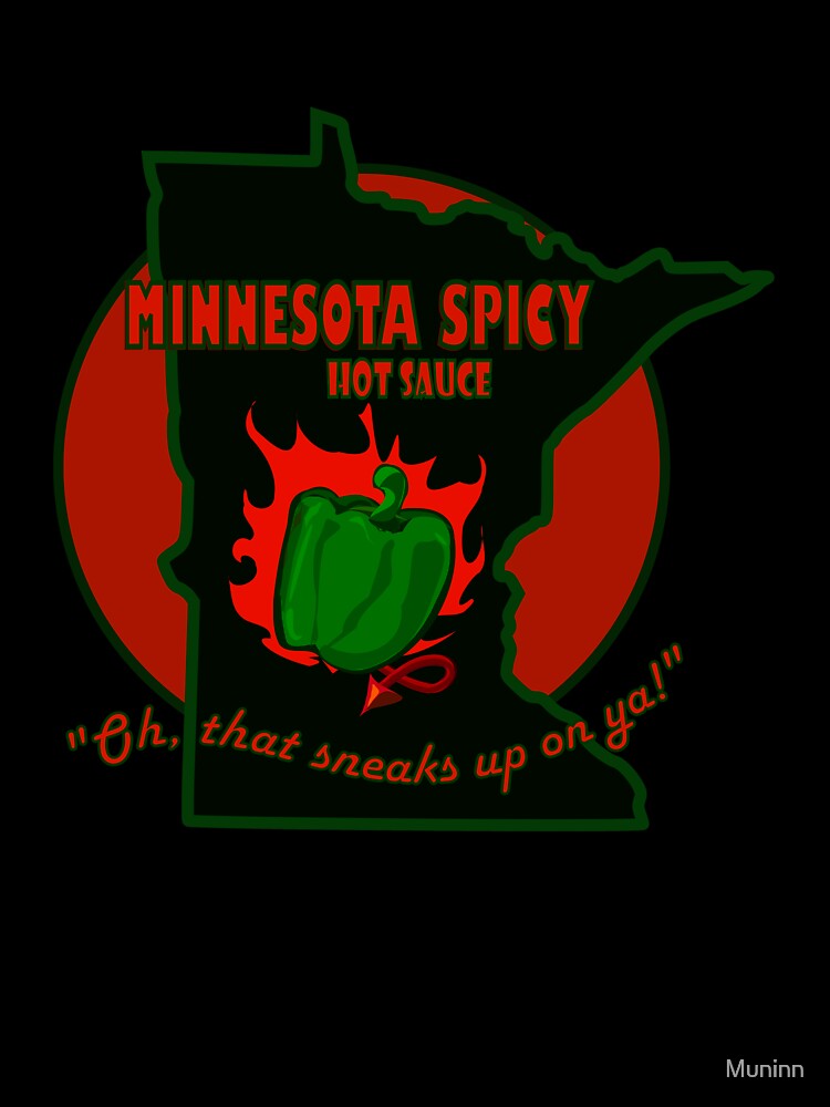 "Minnesota Spicy" Green Bell Pepper Hot Sauce by Muninn