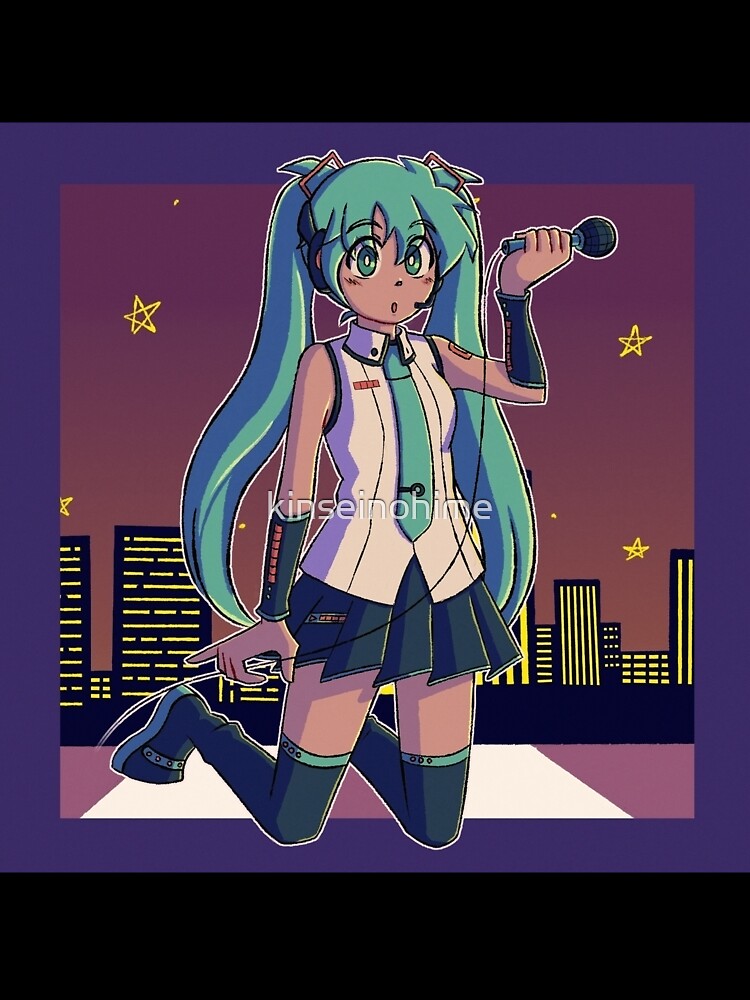 Vaporwave Aesthetics anime girl by kinseinohime