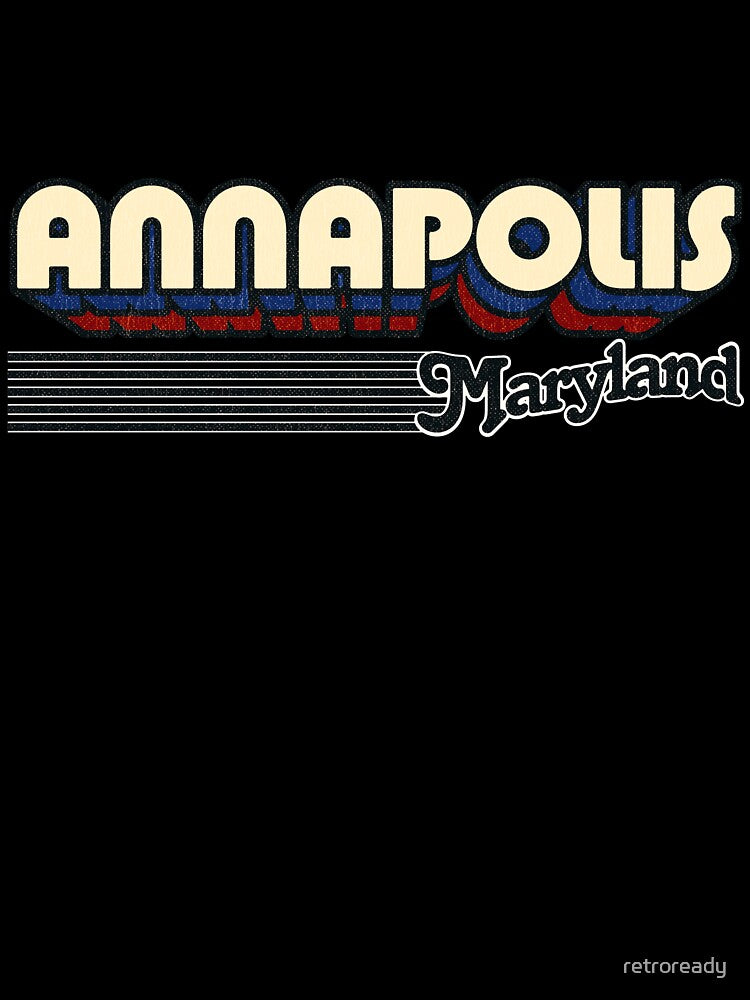 Annapolis, Maryland | Retro Stripes by retroready