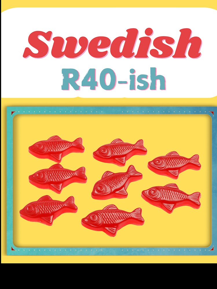 Retro Red Fish Candy by Molly's Gone Mad