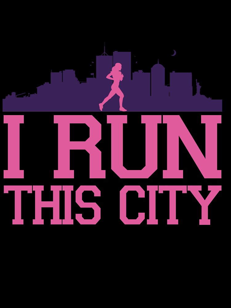 Running in The City Women Run Jogging Jogger lovers Fun Tank Top by djpraxis