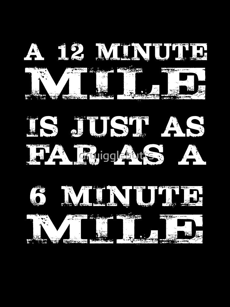 12 minute mile white by drwigglebutts