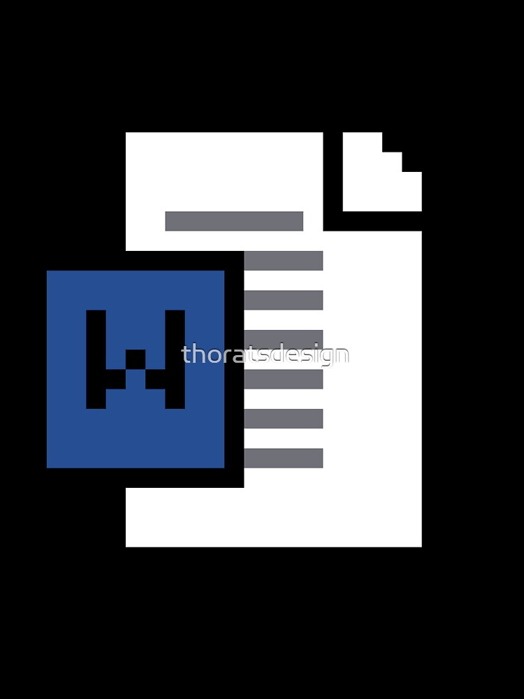 MS Office MS World – Funny Tech Magnet for Programmers & Office Fans by thoratsdesign