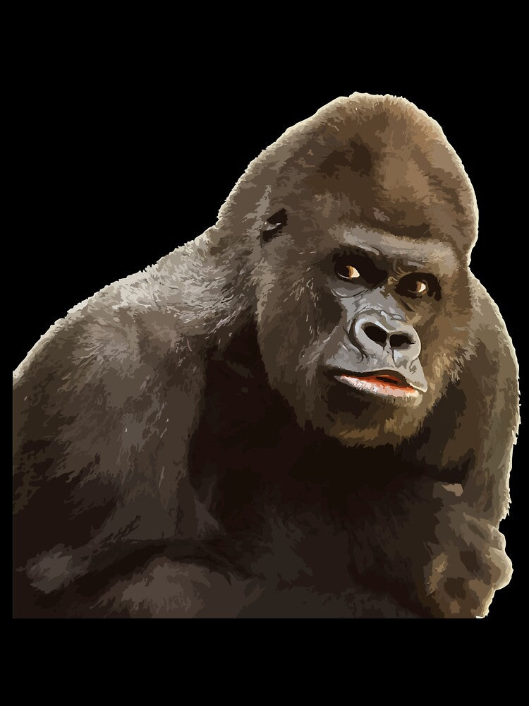 Gorilla T-Shirt for Men and Women by AllStarMerch