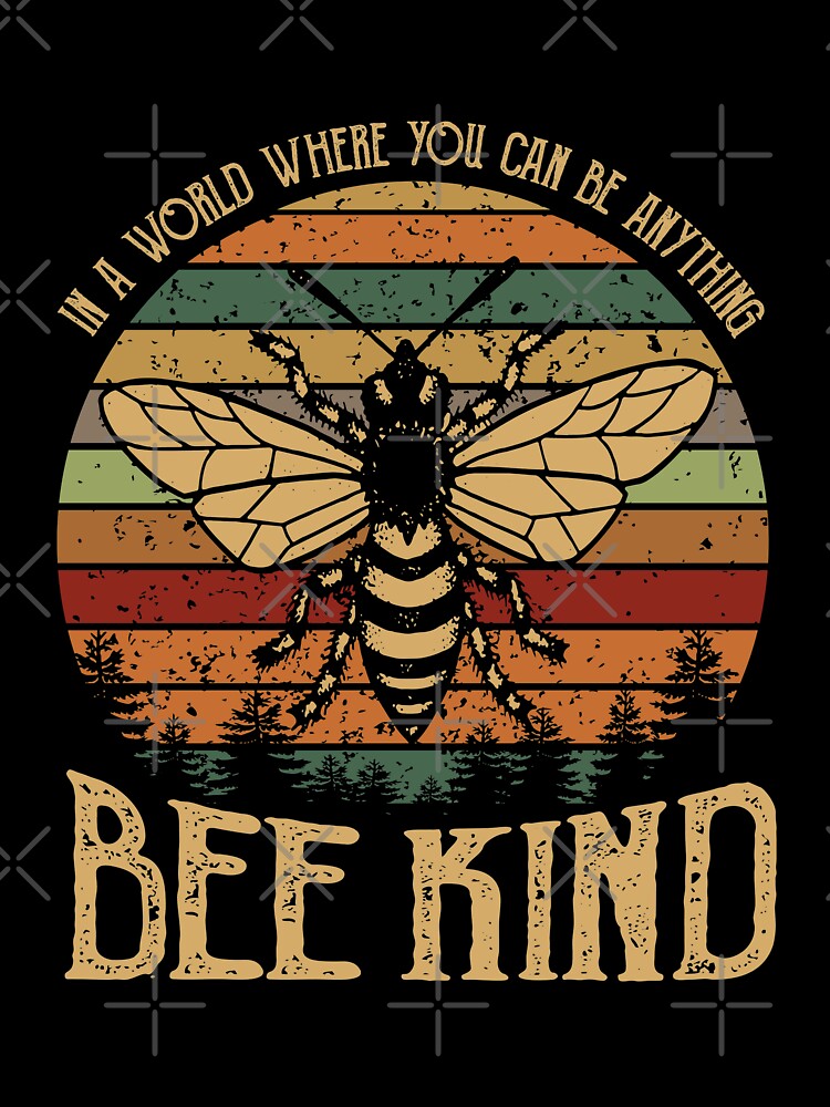 bee kind cute bee kindness inspirational quote sweet gift by tiffanator606