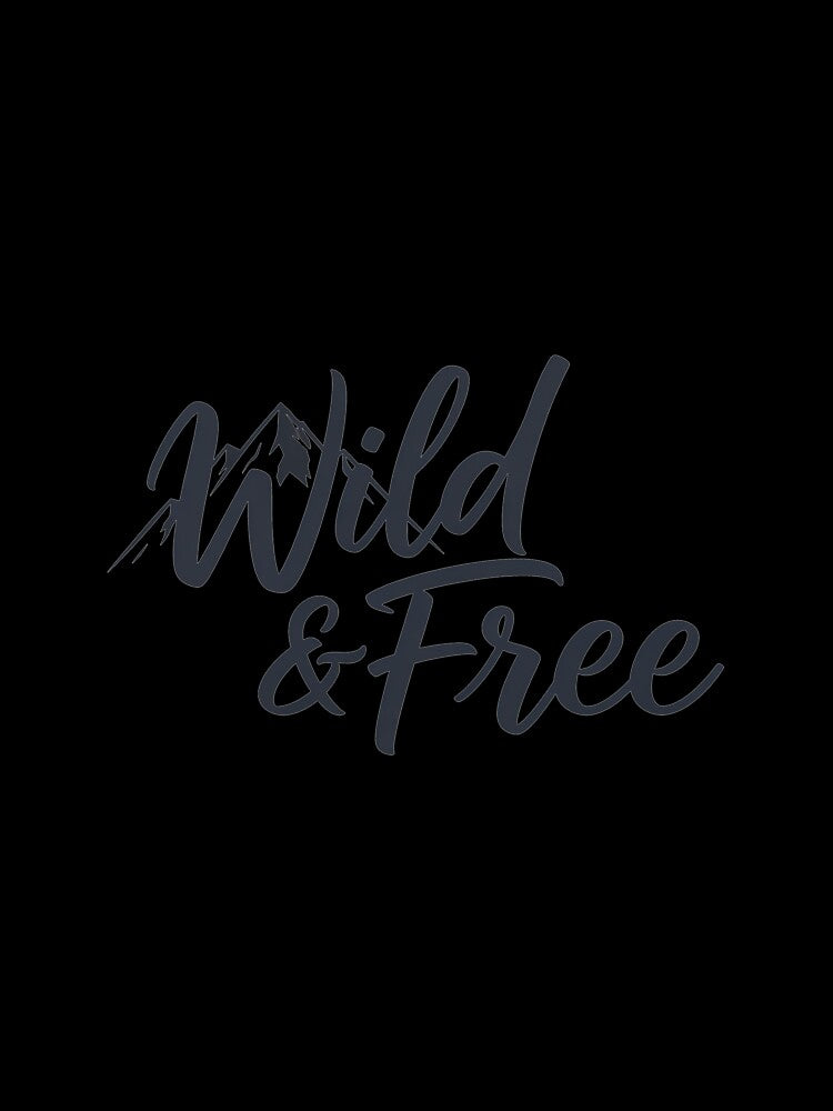Wild & Free – Mountain Adventure Design by henamy