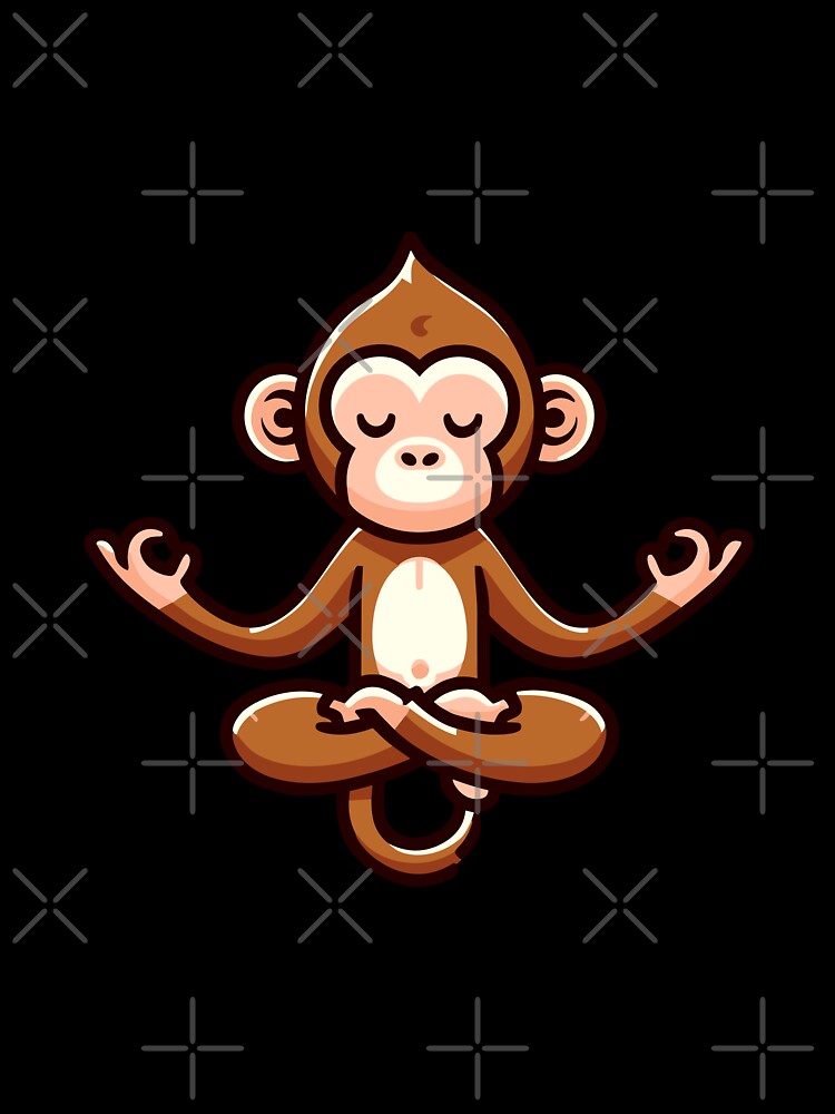 Monkey Yoga Design by Arterx
