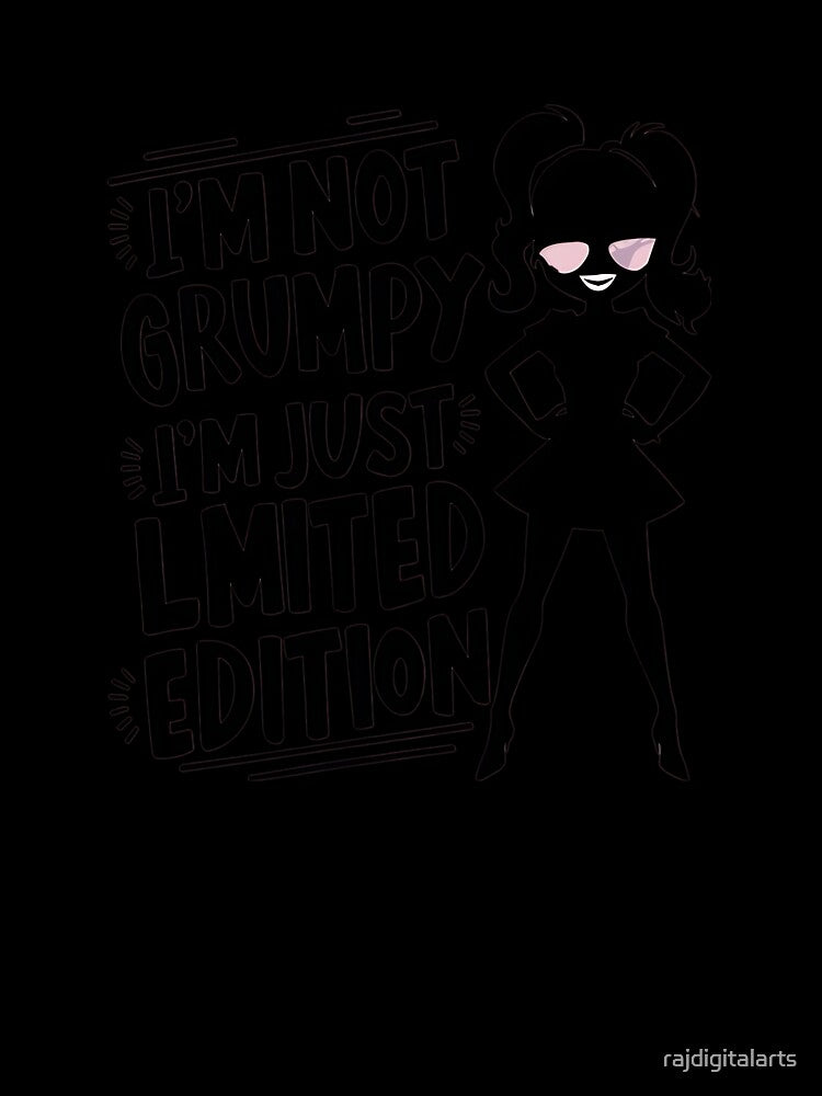 i'm no grumpy by rajdigitalarts