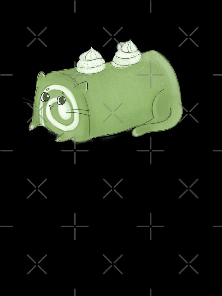 Matcha Roll Cat by Sweets-trolley