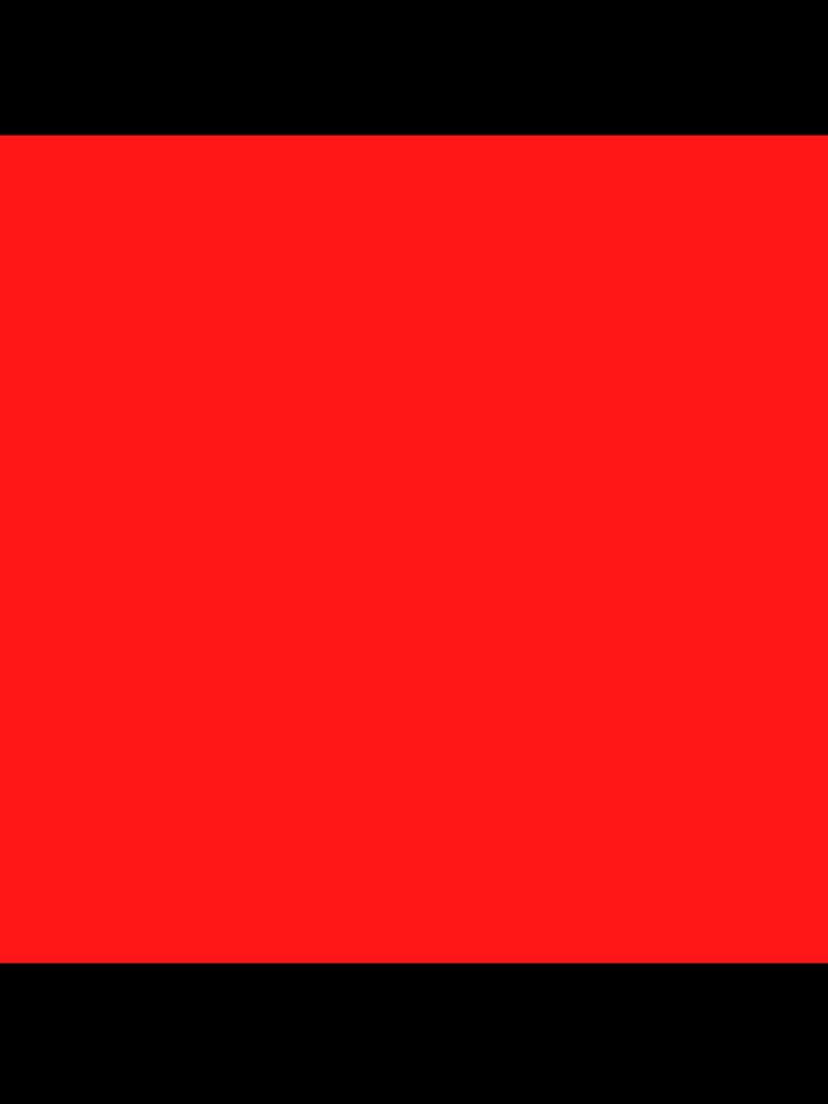 Solid Bright Red by Mywaymylife