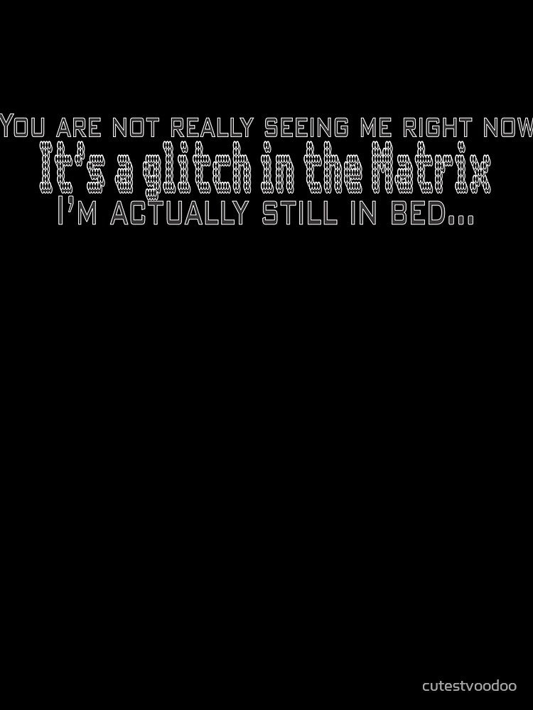 A Glitch in the Matrix Funny Meme by cutestvoodoo