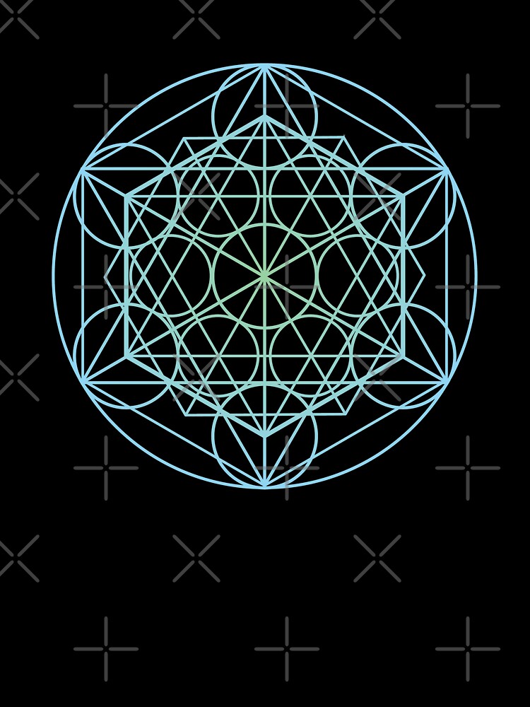 Metatron Cube, Sacred Geometry by DerSenat