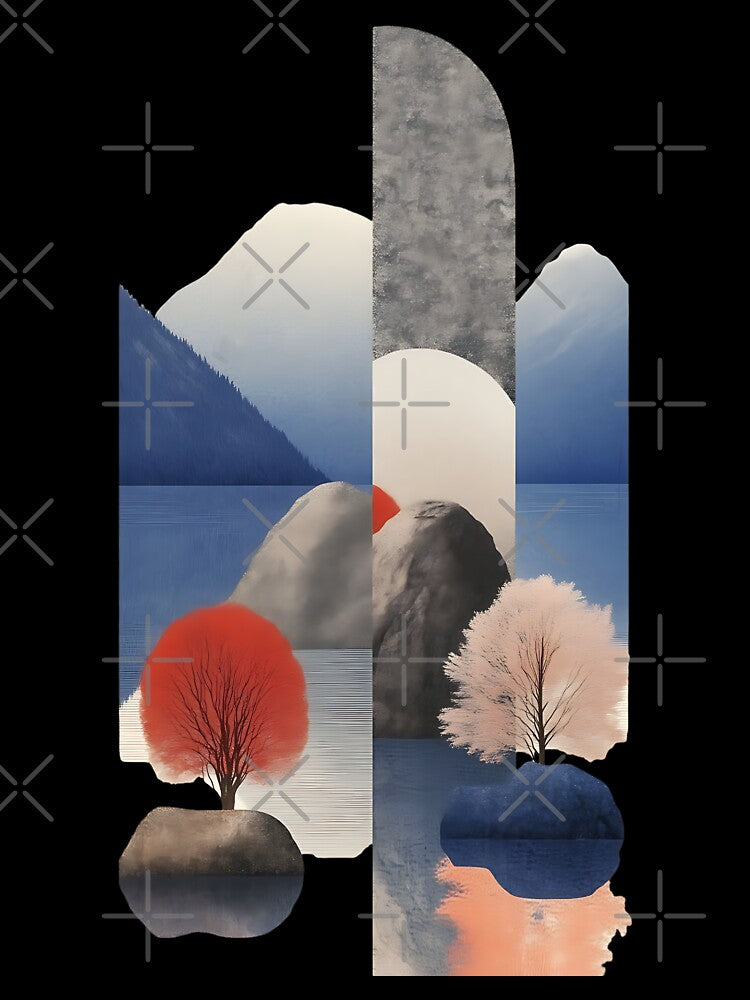Embrace the Unknown Abstract Poster by olenapetol