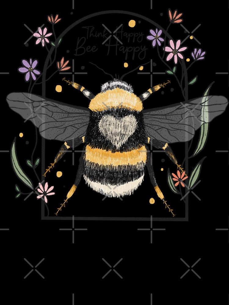 Think Happy Bee Happy (Affirmation) by Hope London