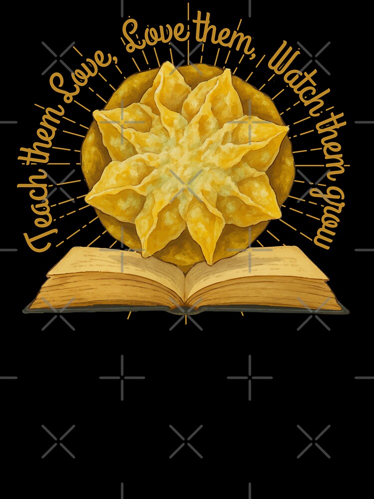 Teach them Love, Love them, Watch them grow with Fluorite Crystal Geometric Art by ArtDesignTp