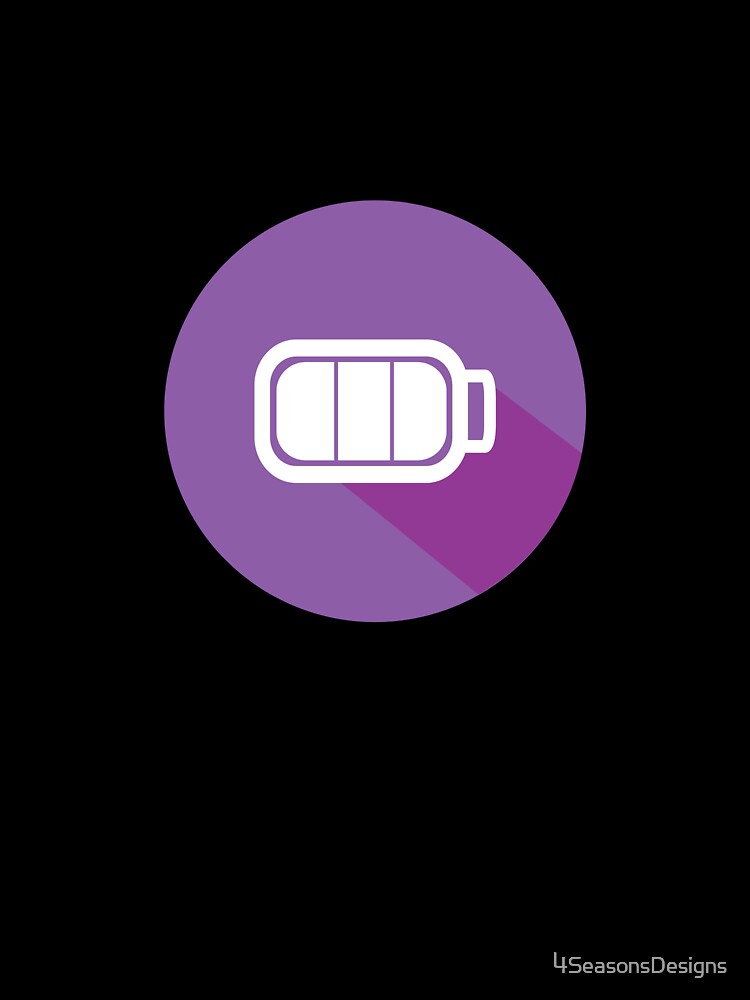 My Social Battery, antisocial, introverted by 4SeasonsDesigns