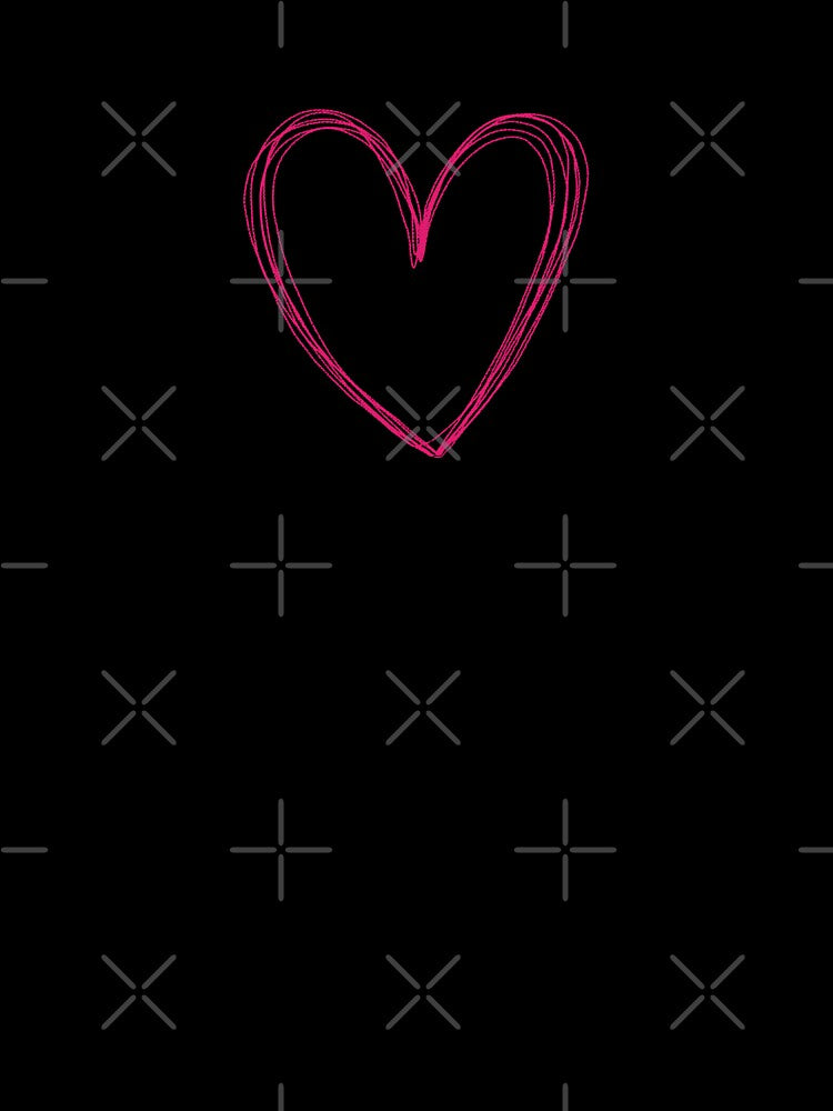 I'm serene with a pink heart by PausePapote