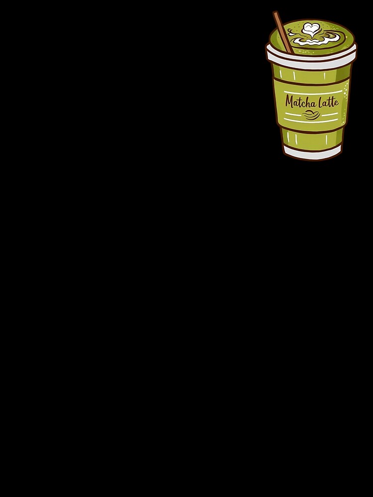 Cute Aesthetic Matcha Latte by canvadreamer444